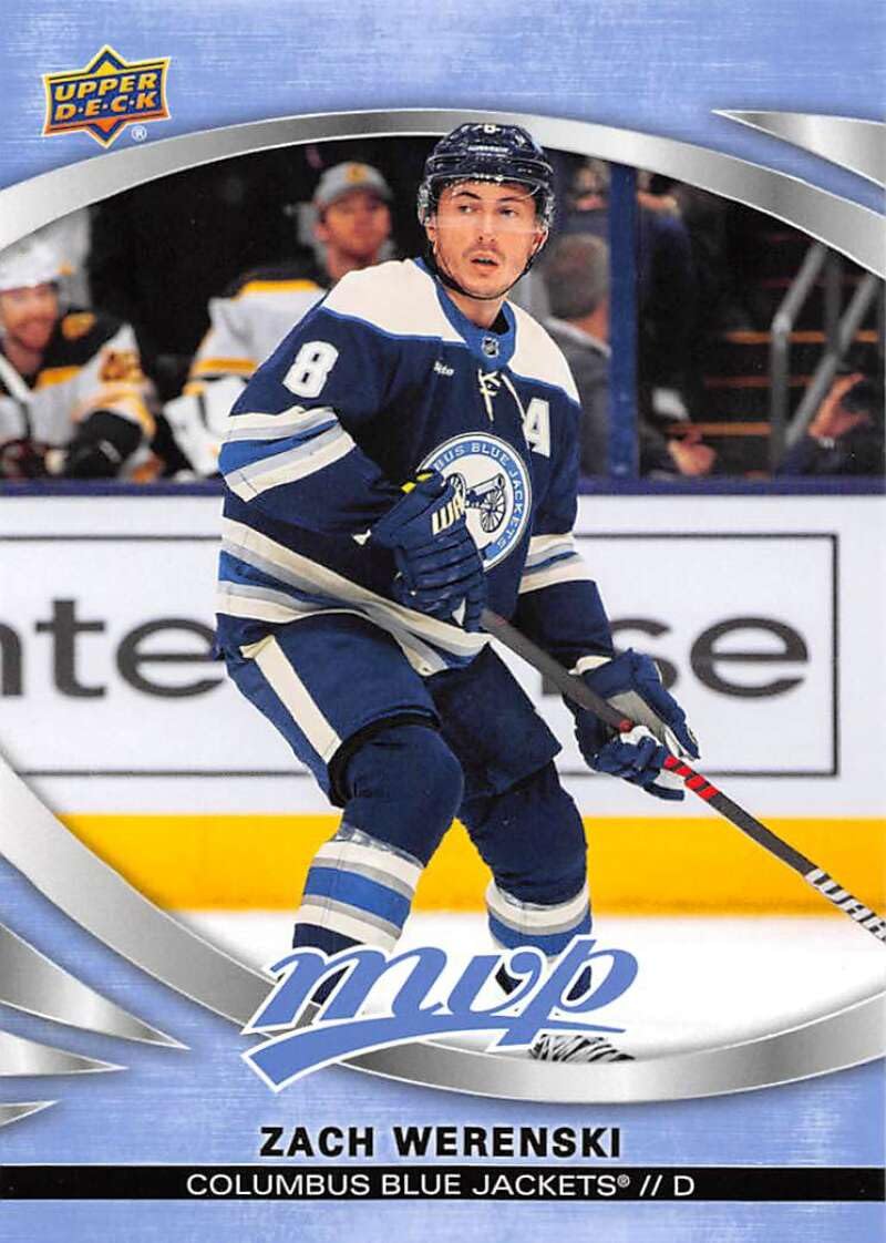 Amazon.com: 2023-24 Upper Deck MVP #141 Zach Werenski Columbus